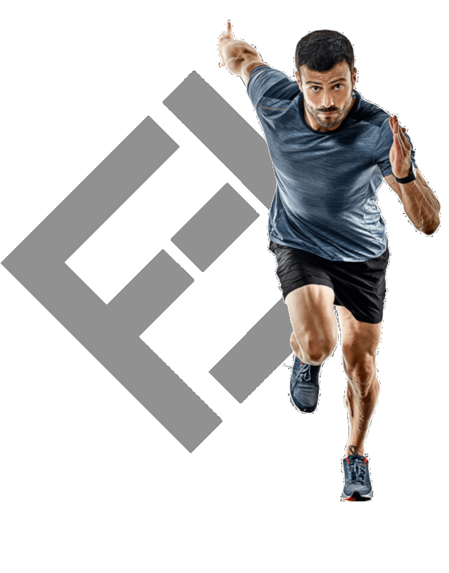 The Financial Fitness Group Logo with man running